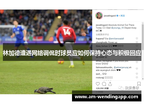 林加德遭遇网络调侃时球员应如何保持心态与积极回应